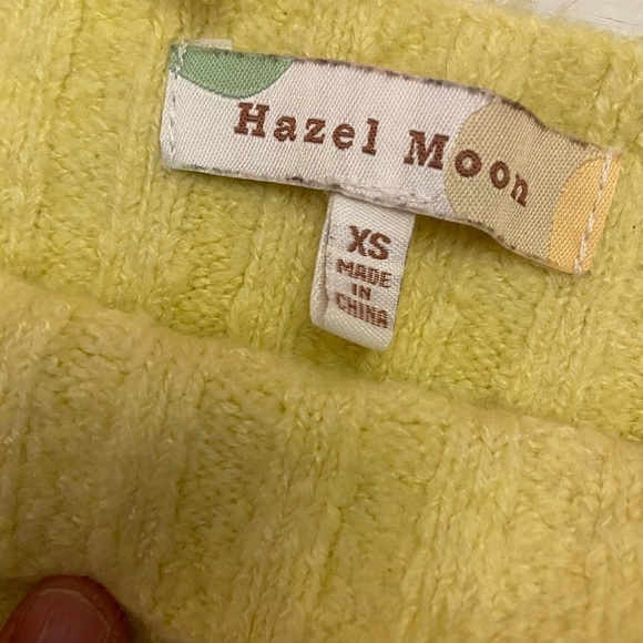 🤍 Hazel Moon Yellow Crop Top Tank XS - Picture 14 of 14